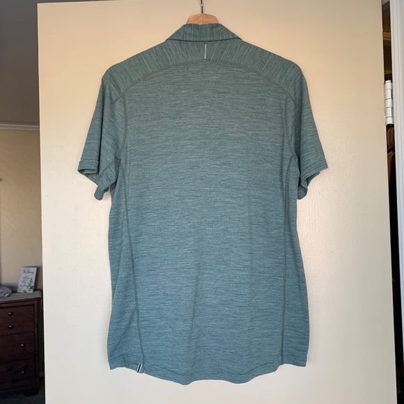 Smartwool Men's Green Button Down Casual Shirt Sz.S Shirt Sleeve Classic - Picture 9 of 9